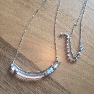 Alexis Bittar Cresent Pendent Necklace